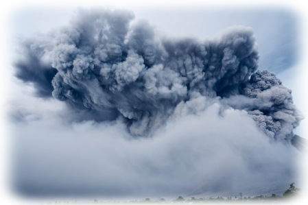 Eruption volcanique et risque de feu de forêt