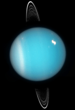 Inclinaison extrême de la planète Uranus