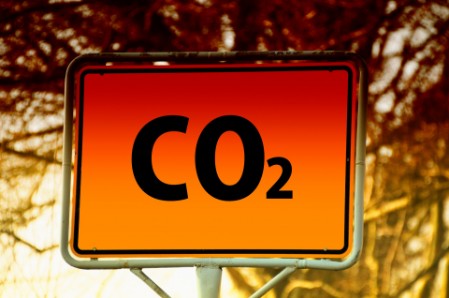 Rejet de CO2 dans l'atmosphère